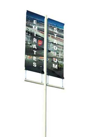 Banner Mast - Midi Style