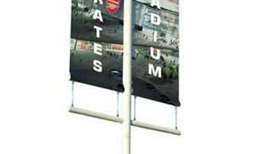 Banner Mast - Midi Style