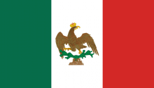 Mexico National Flag History Facts Flagmakers   Mexico Firstempire 220x125 