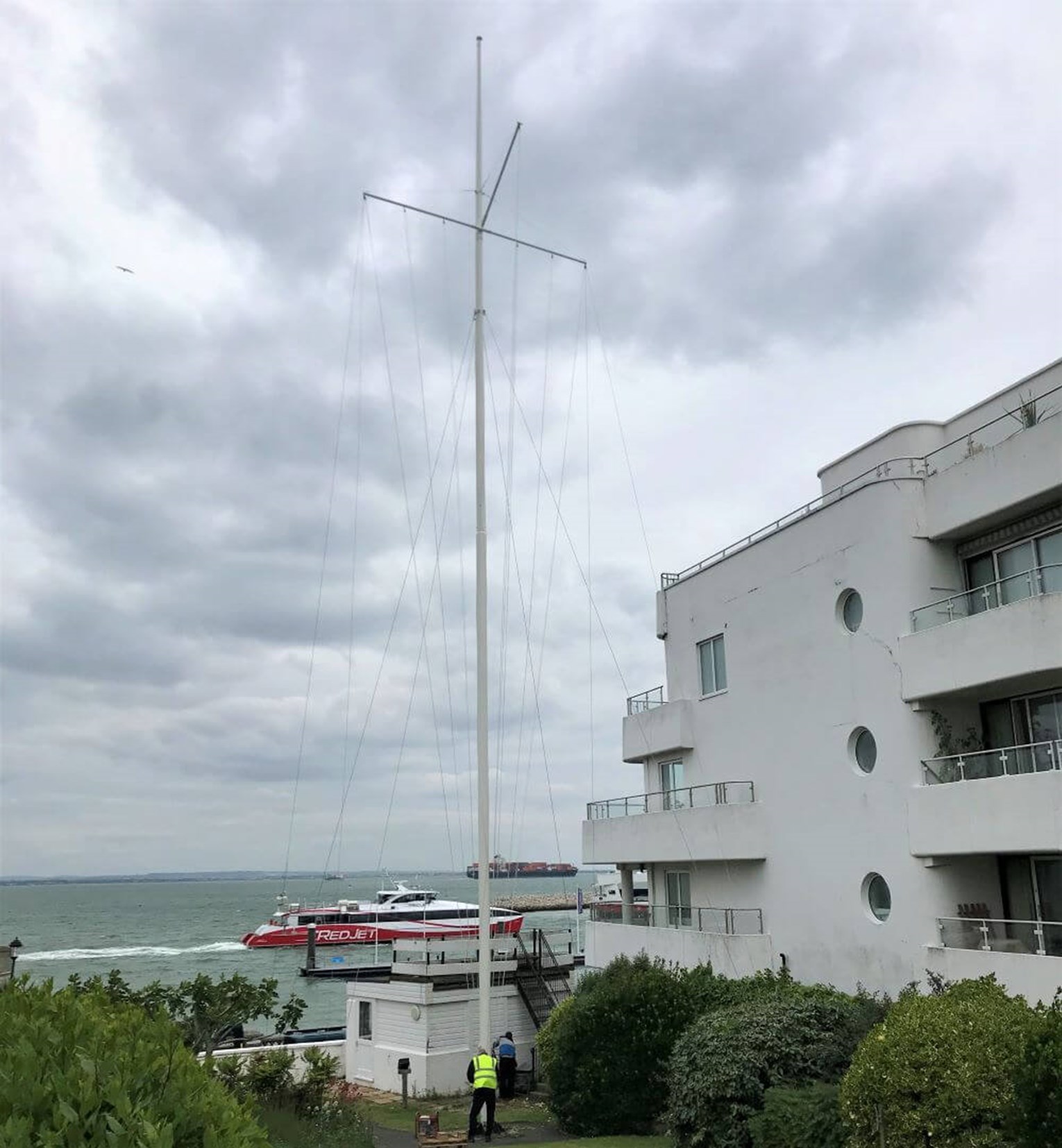 Isle of Wight Flagpole