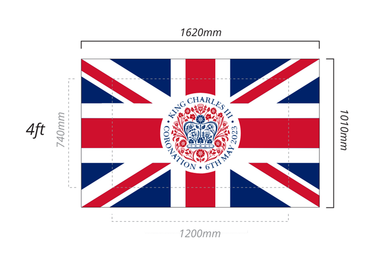 Coronation Official Emblem Union Tablecloths