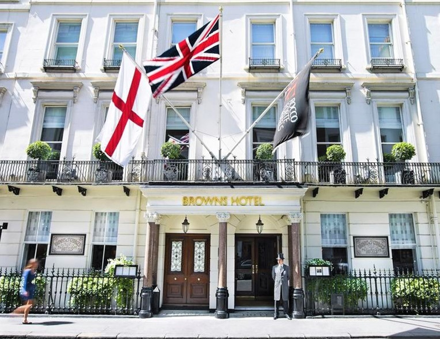 Browns Hotel Flags