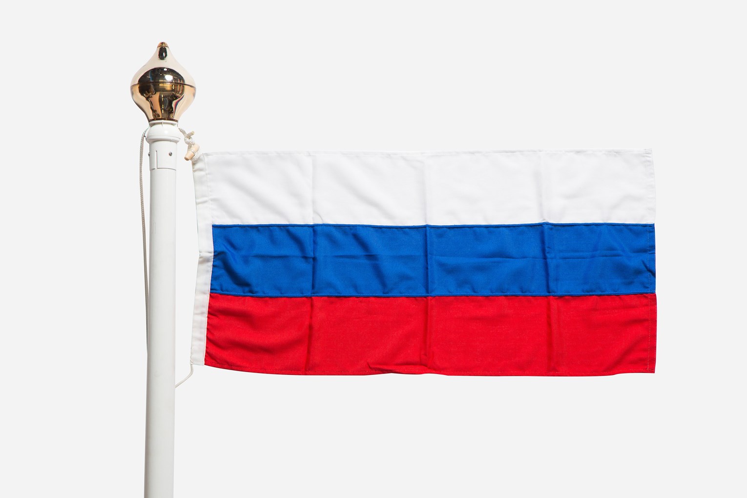 Russia Flag with Emblem 1991-1993