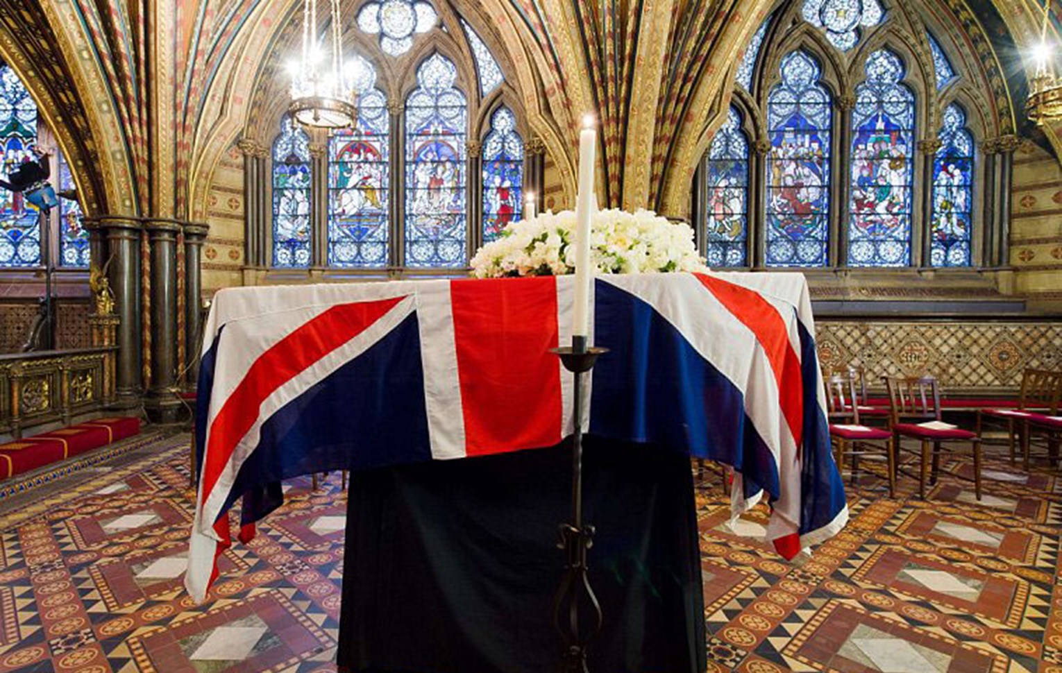 Coffin Drape Union Flag Funeral