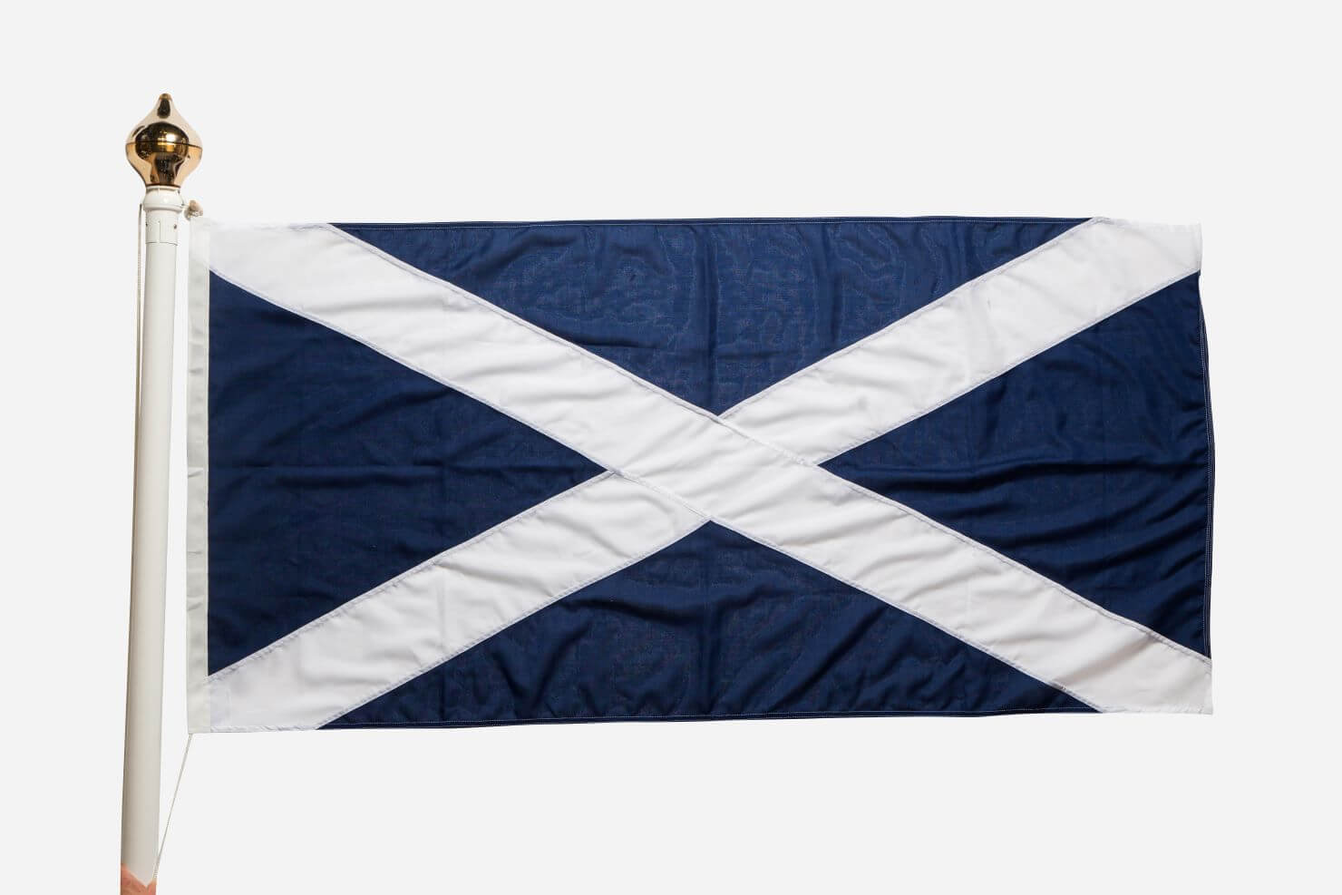 18" x 12" 2 x SCOTLAND ST Andrew  Flags  SALE £3.50 Saltire 45cm x 30cm 
