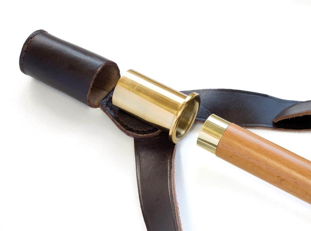 Brass Insert for Leather Carrier