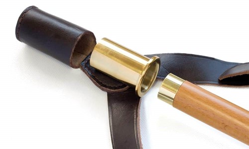 Brass Insert for Leather Carrier