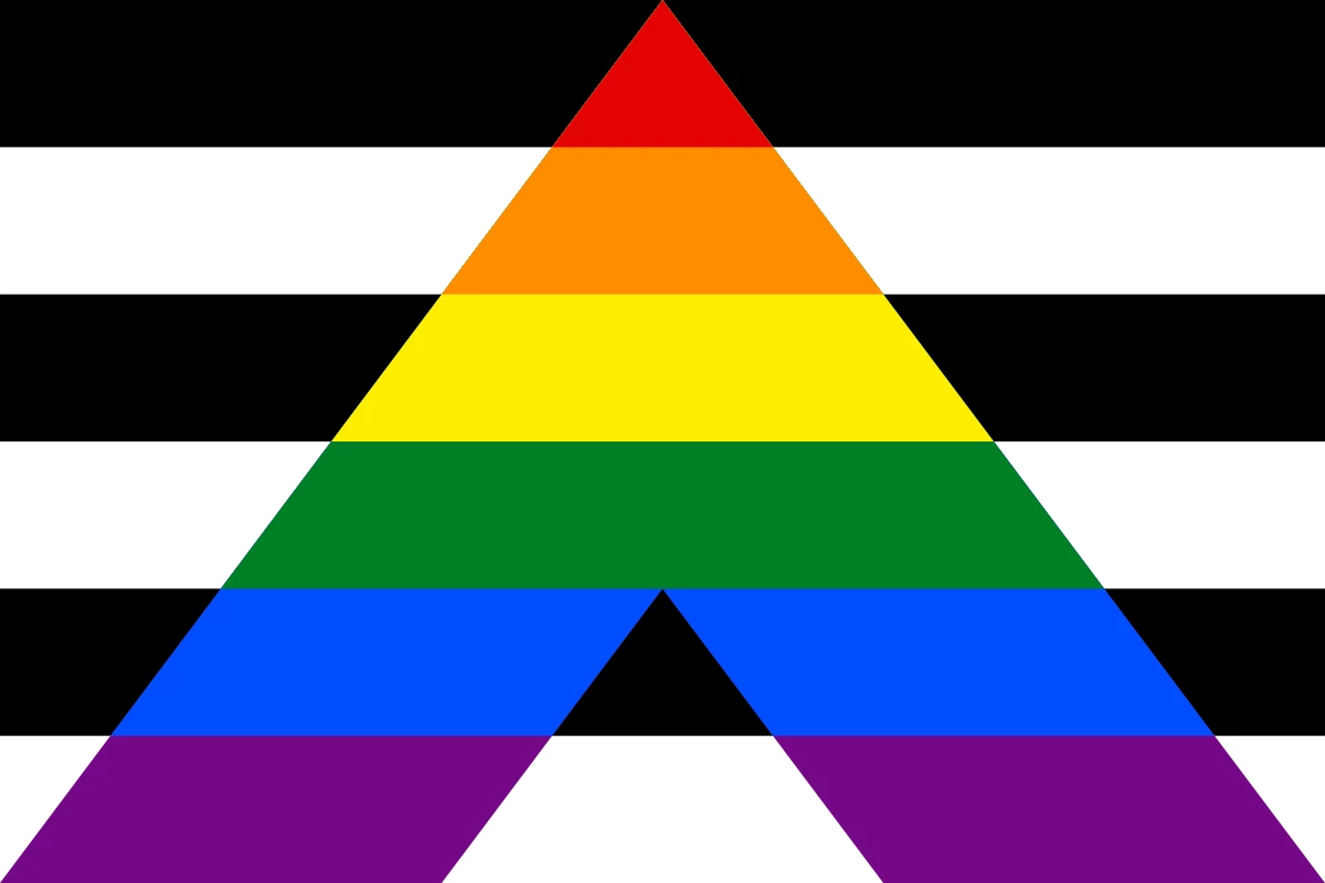 Straight Ally Flag