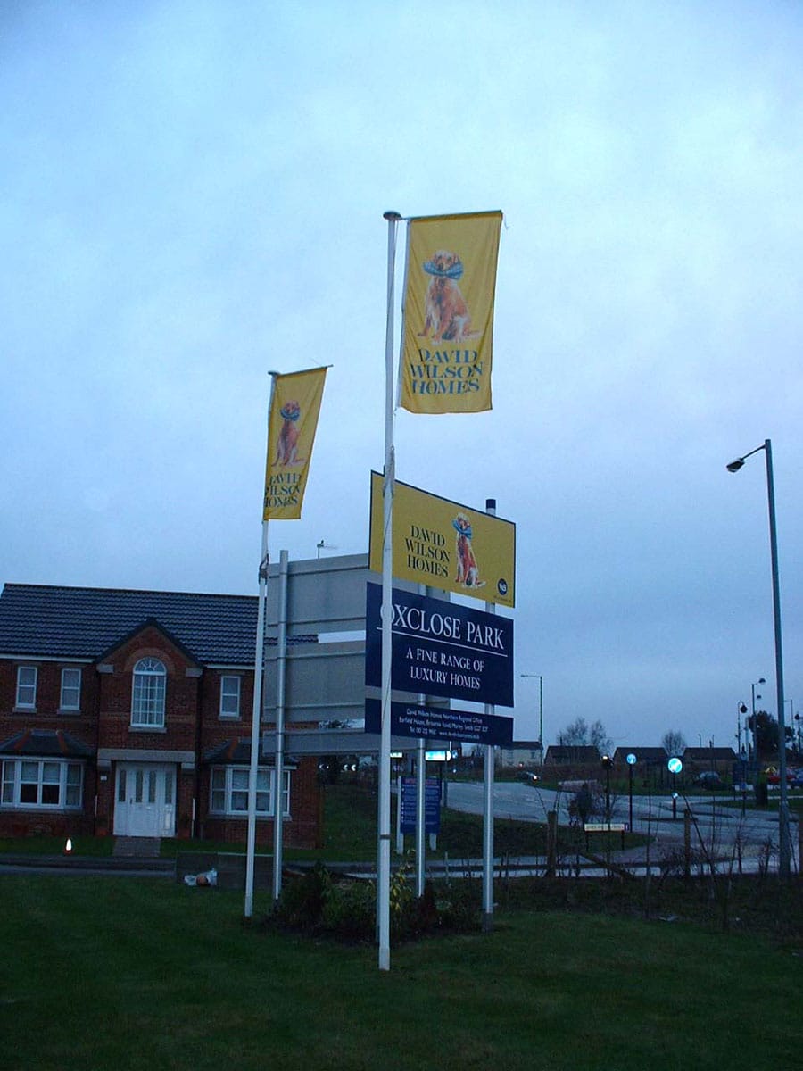 Budget Aluminium Ground Mounted Flagpoles