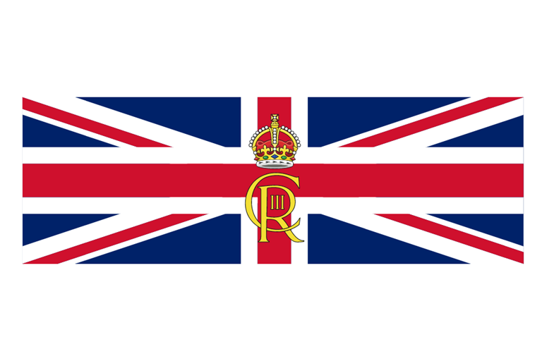 King Charles Royal Cypher Union Banners