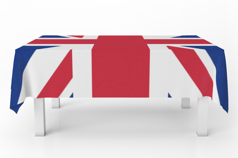 Coronation Official Emblem Union Tablecloths