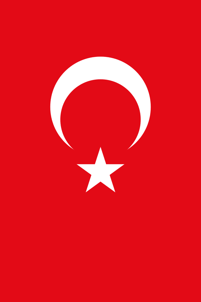 Turkish Natioanal Flag Historical 50X75 cm 
