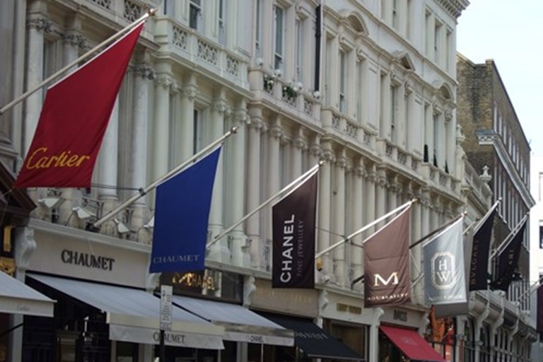 Bond Street Custom Flags