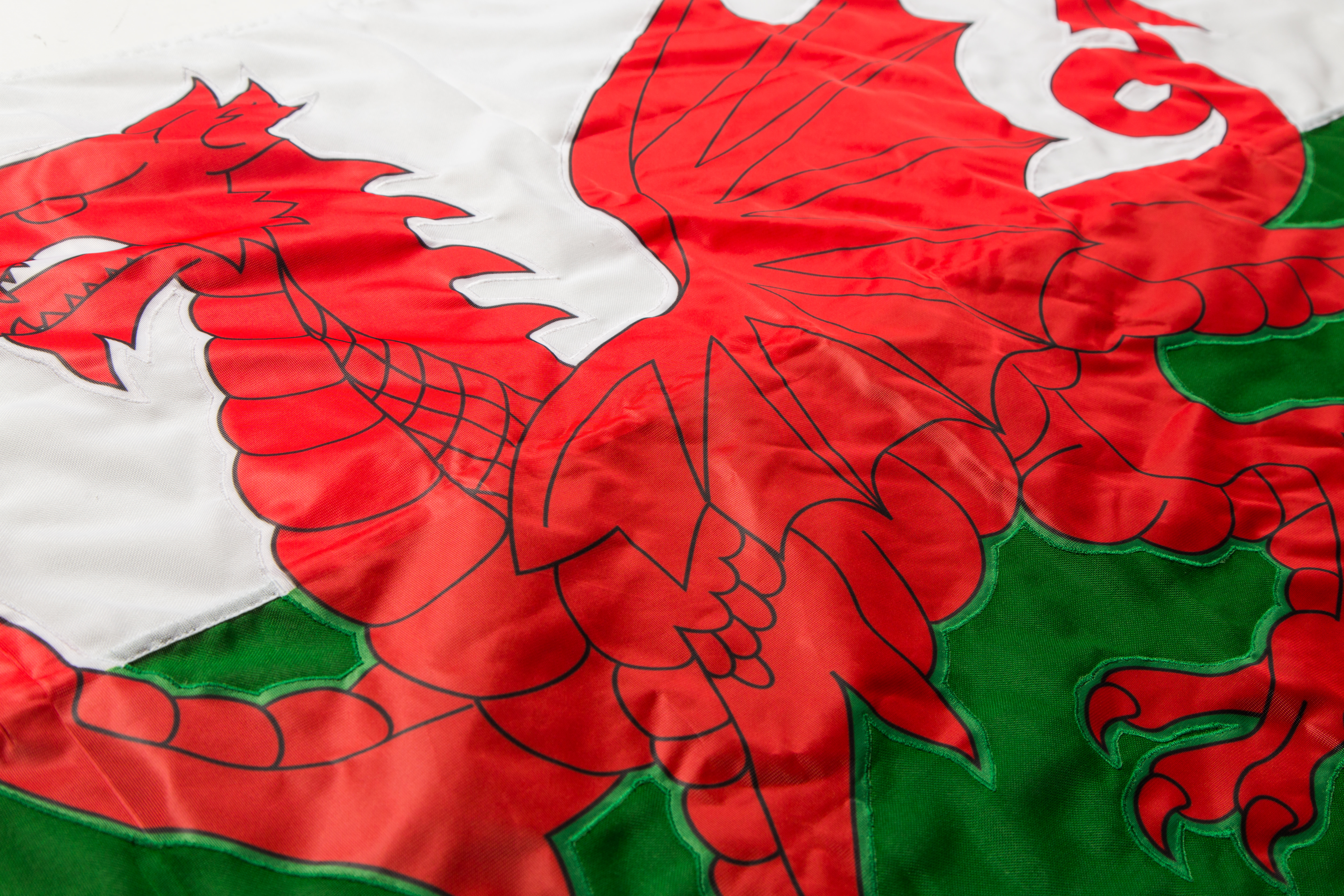 Welsh Dragon Flag